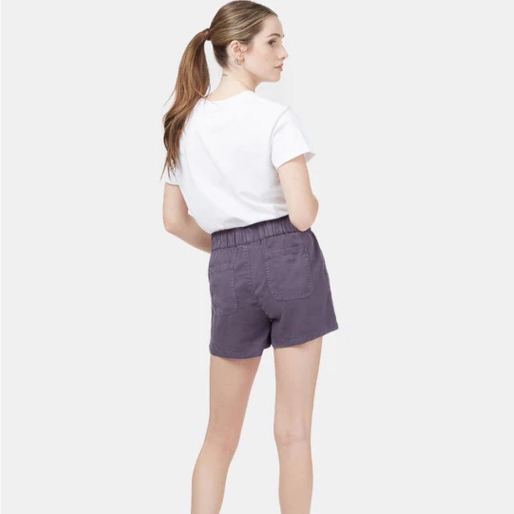 Tentree Instow shorts in Periscope Grey - Picture 3 of 9